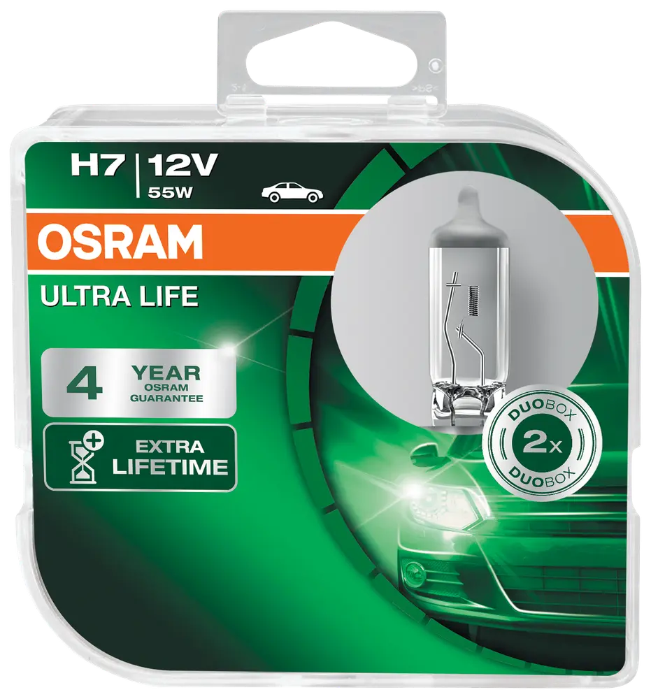 Osram lampa H7 Ultralife 2-pack