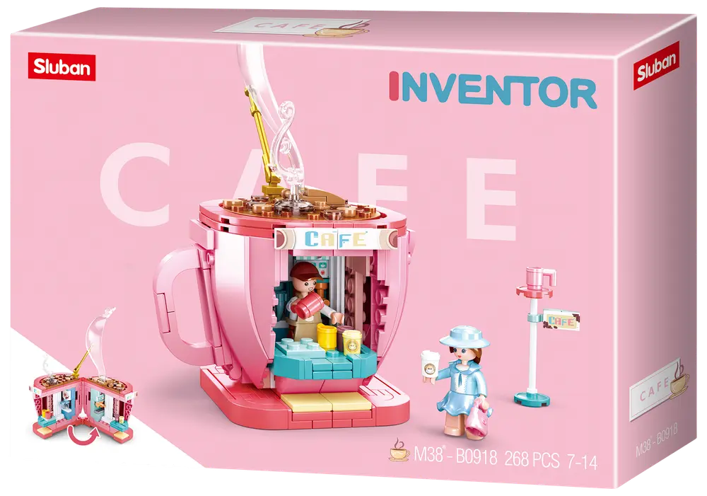 Sluban Inventor Café M38-B0918 - 268 delar