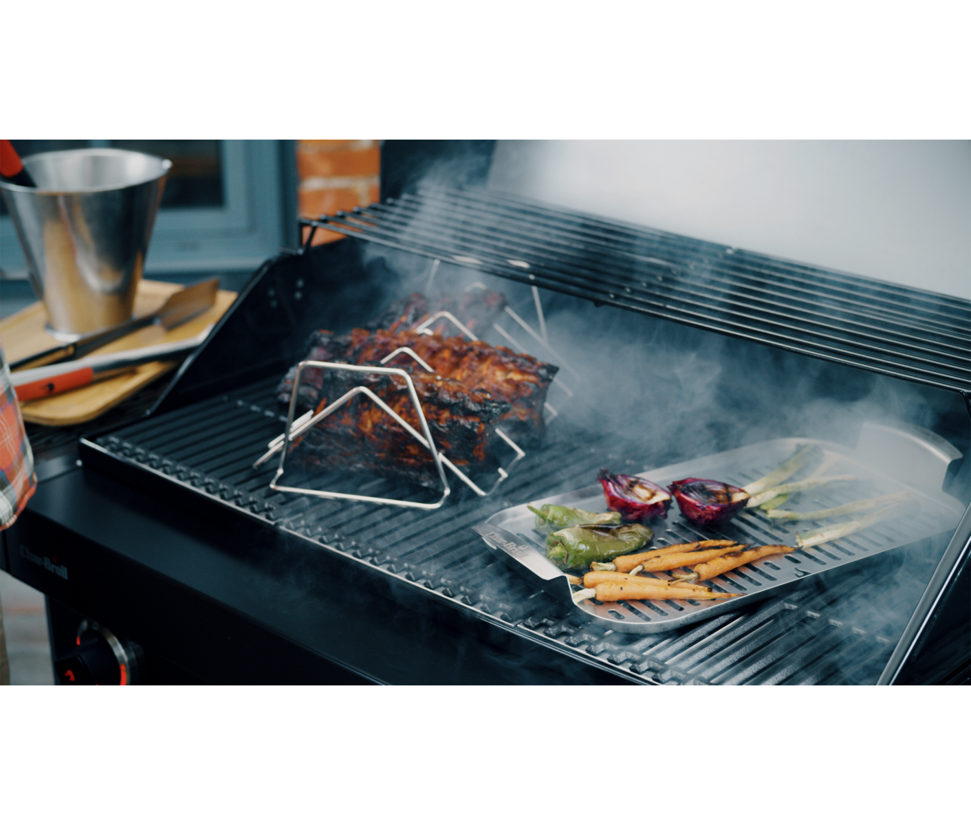 Char-Broil Grill+ PREMIUM GRILL TOPPER