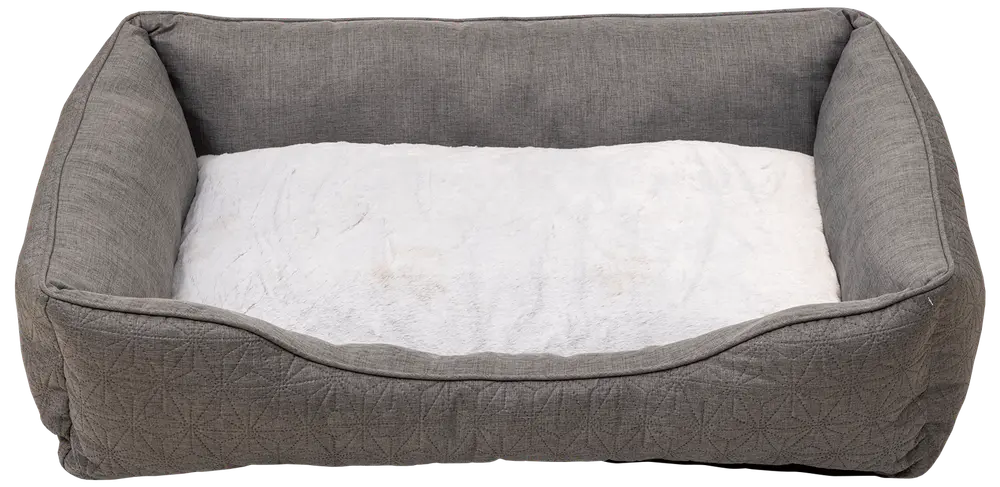 Hundsäng grå 90x69 cm