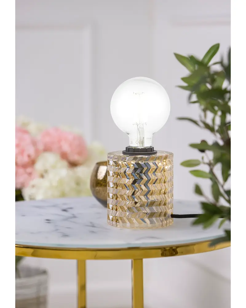 Bordslampa Thalia amber