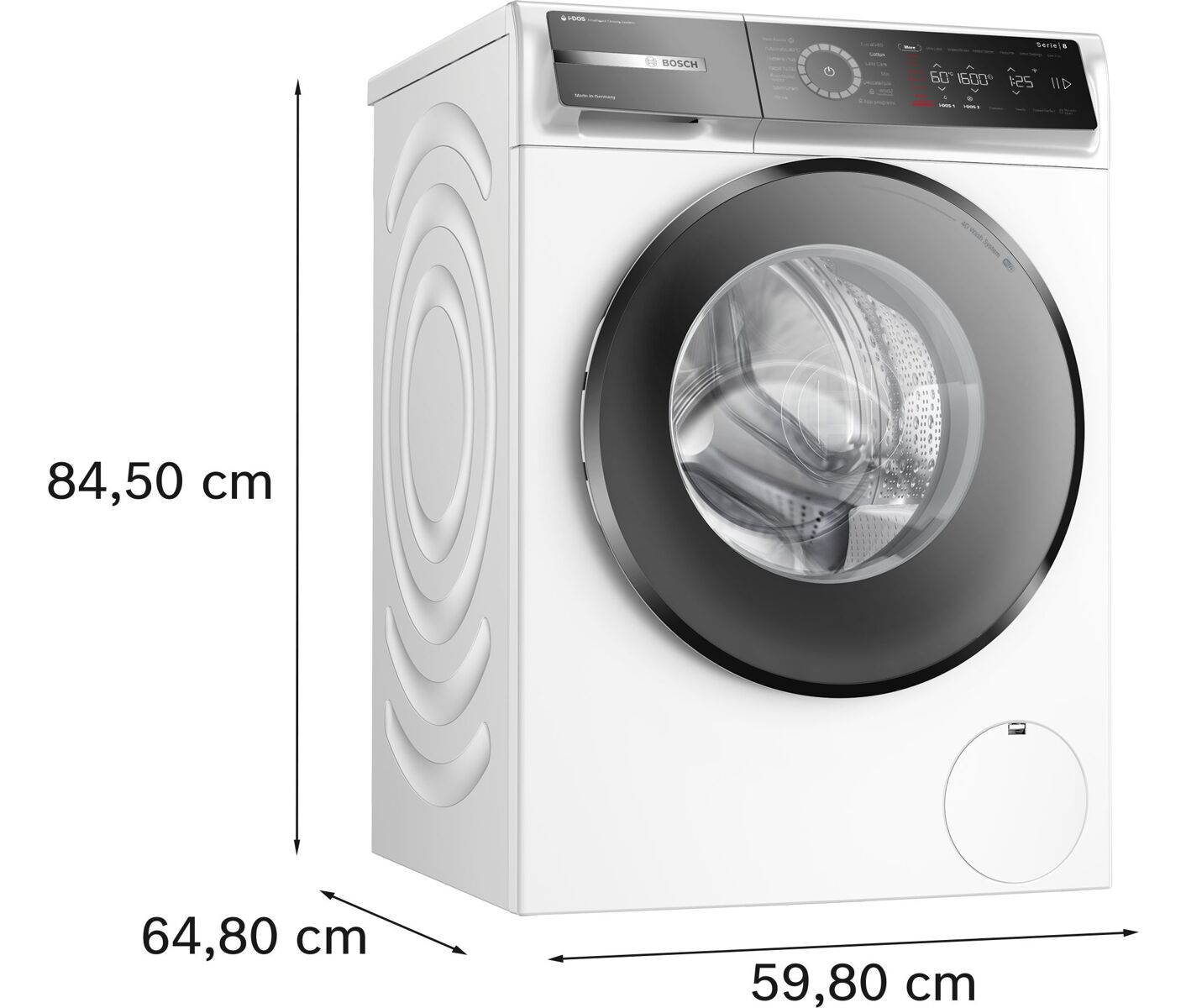 Bosch WGB256AWSN Serie 8