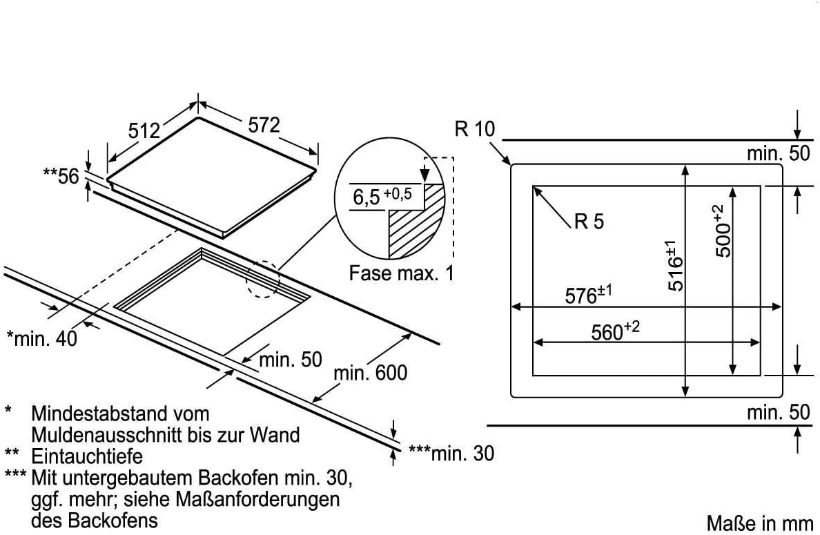 Siemens Spishäll EX801LYC1E iQ700, elektrisk, keramik, glaskeramik, 79,2 cm, Power Boost-funktion