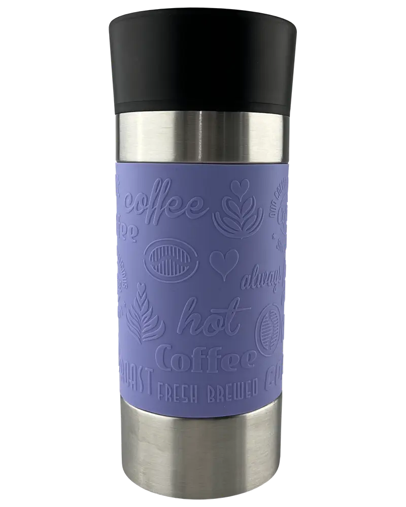 TERMOSMUGG STÅL 0,36 L