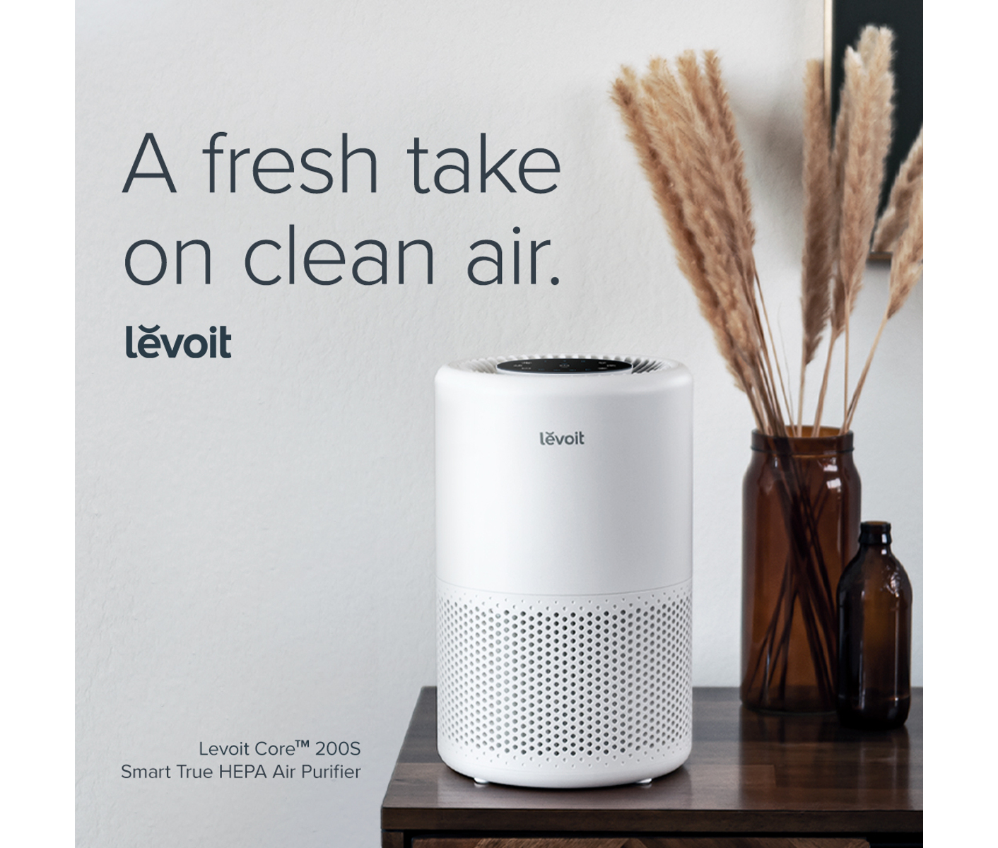 LEVOIT Levoit Smart True HEPA Air Purifier 200S