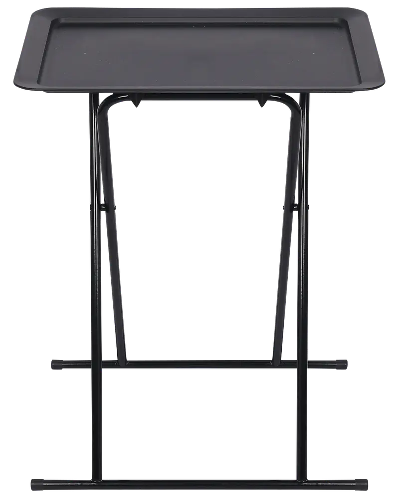 Sidobord fällbart svart