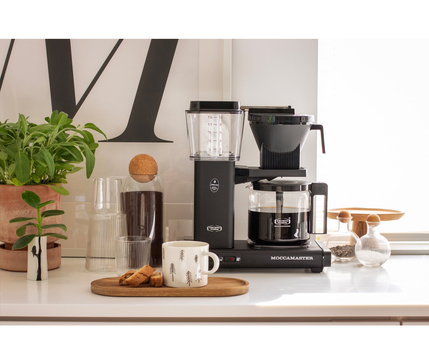 Moccamaster Optio  Matt Black