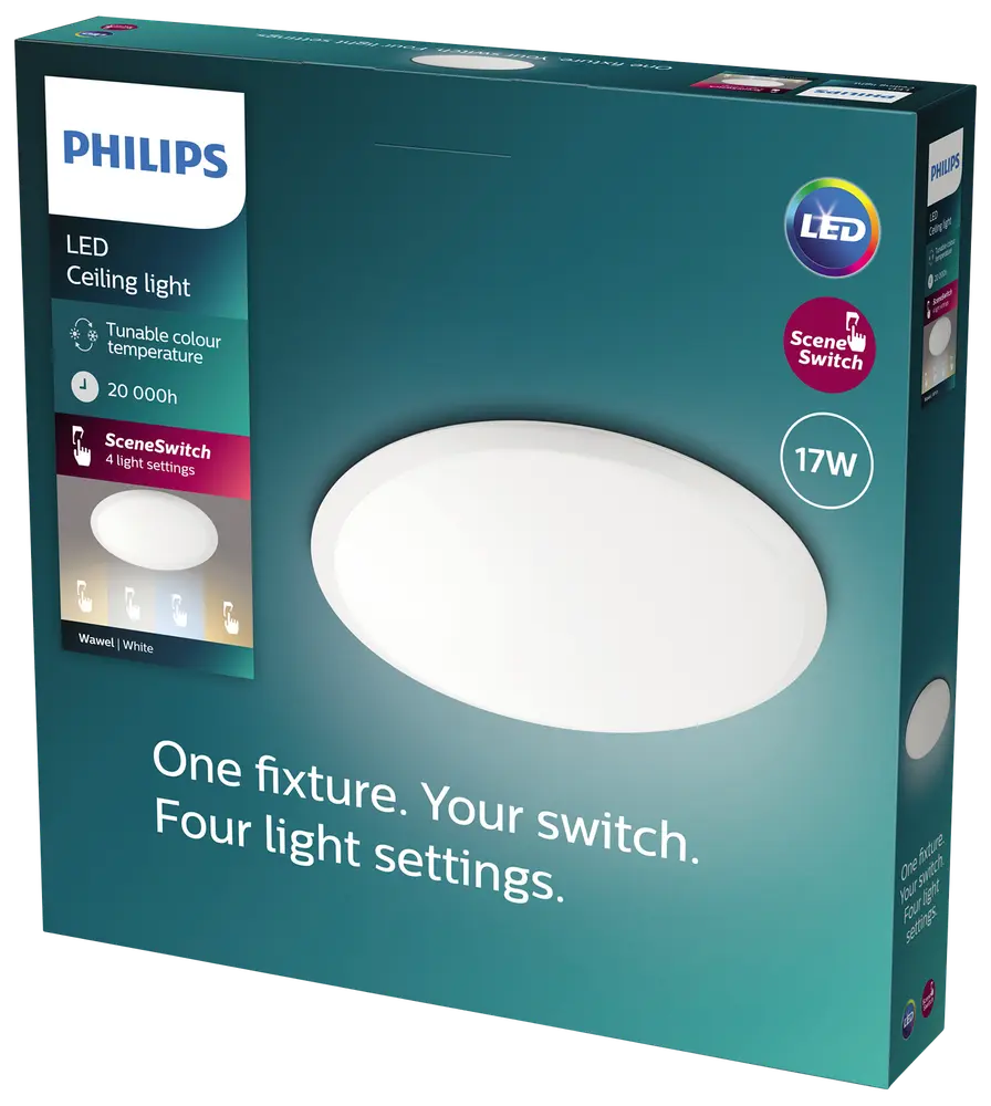 PHILIPS PLAFOND WAVEL 17 W