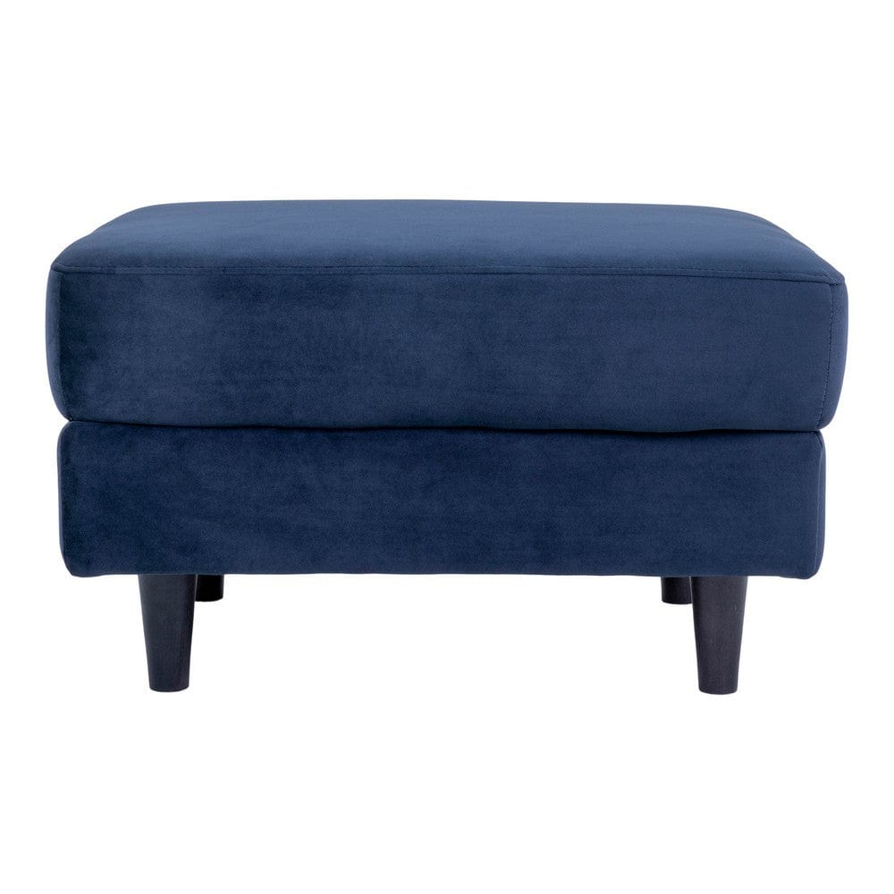 House Nordic Sittpuff Bologna Mörkblå/Svart