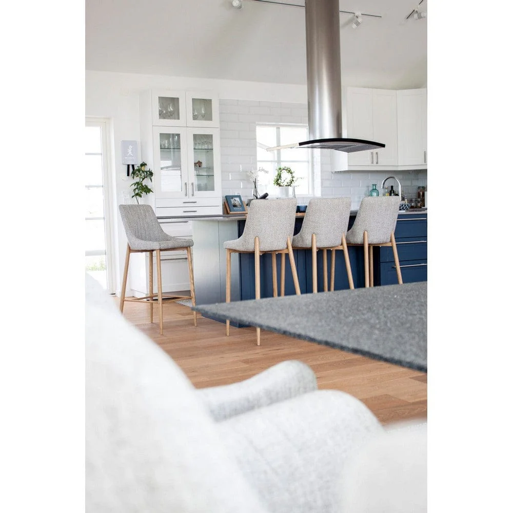 Venture Home Barstol Plaza Ljusgrå 2-pack