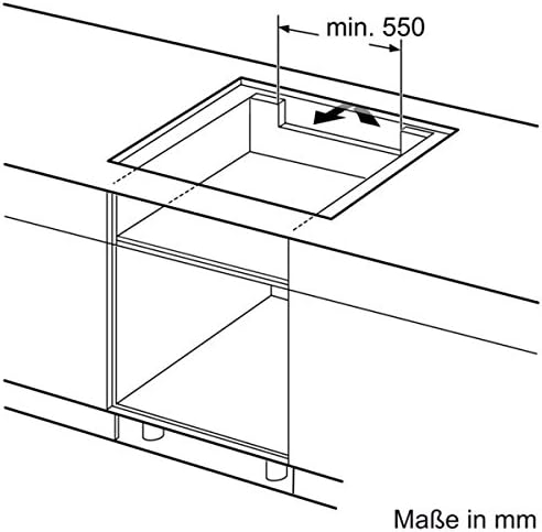 Bosch PKC845FP1D Series 6 Glass Ceramic Pouring (Autark), 80 cm Wide, Made in Germany, Frying Zone for Large Kitchen Utensils, PowerBoost Faster Cooking, DirectSelect Intuitive Operation