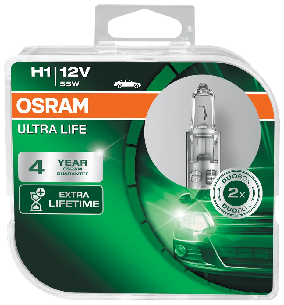 Osram lampa H1 Ultralife 2-pack