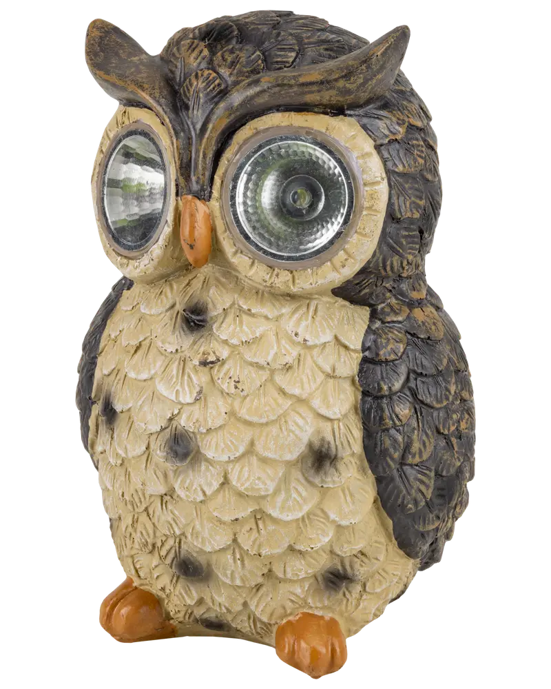 SOLCELLSFIGUR UGGLA 18 CM