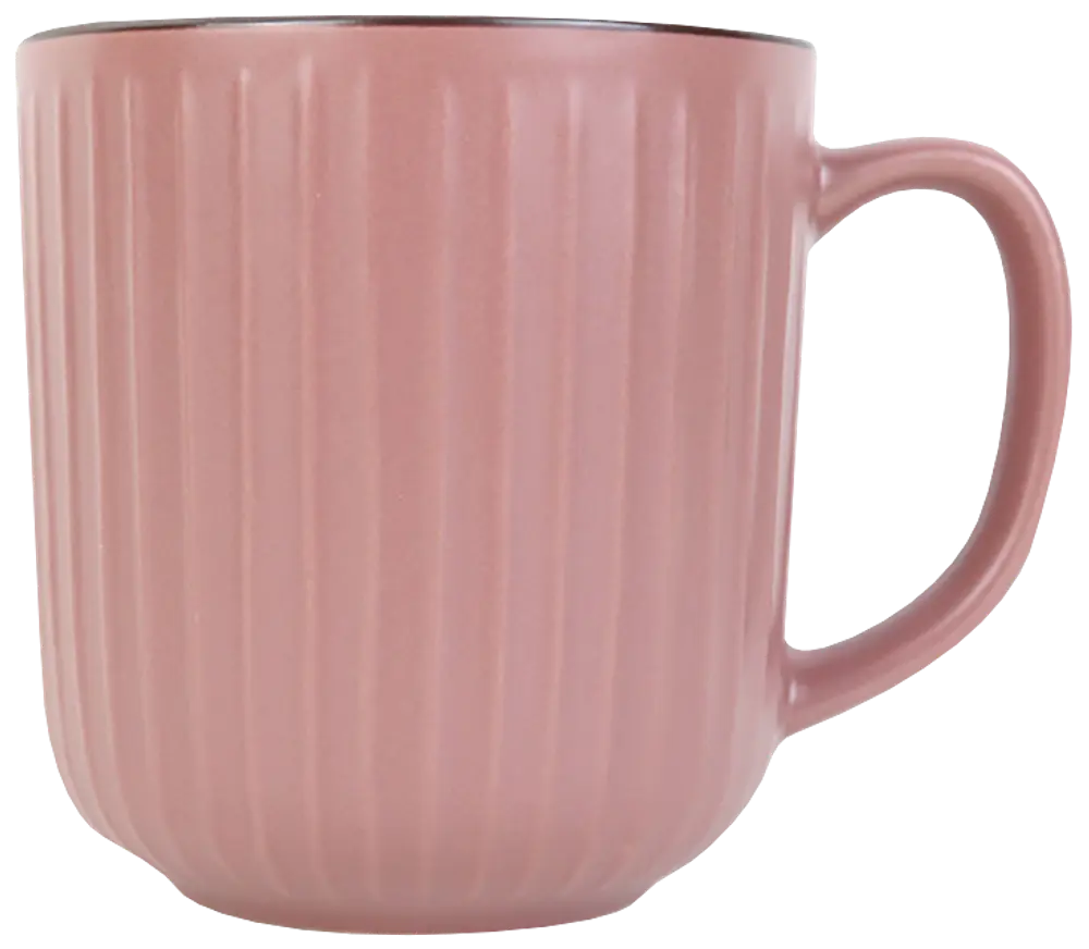 Servis stengods 16 delar - rosa