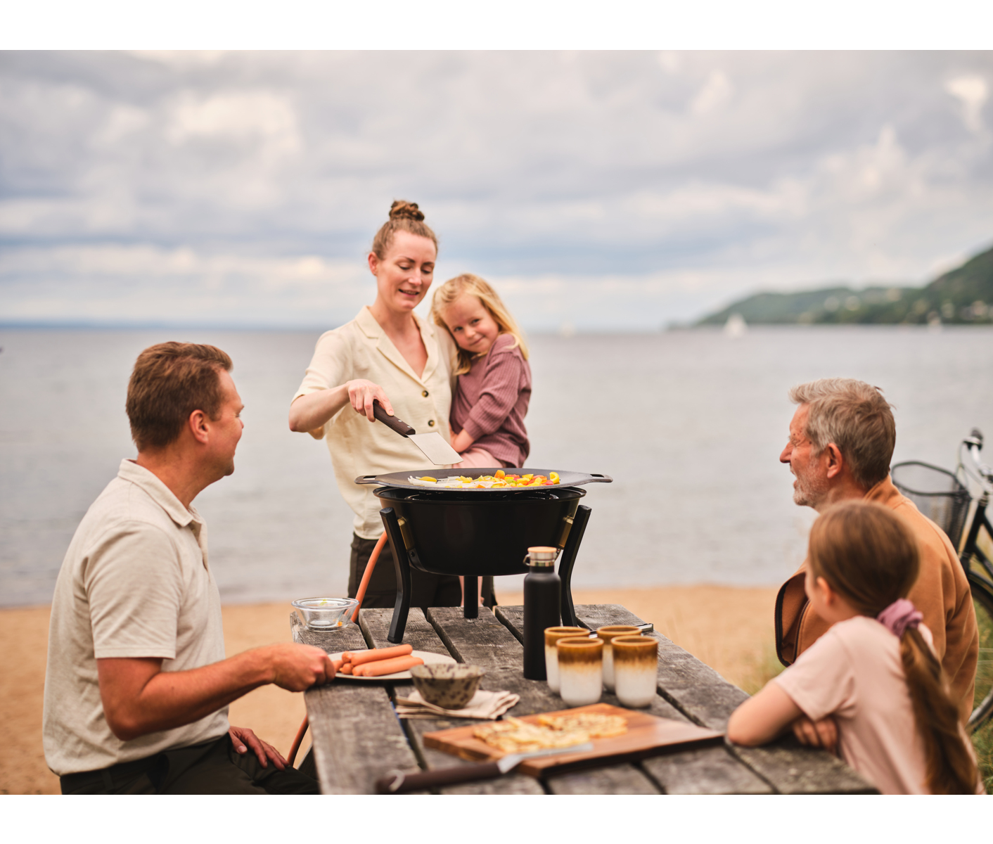 Muurikka Stekplatteset gas SL Svart 48 cm