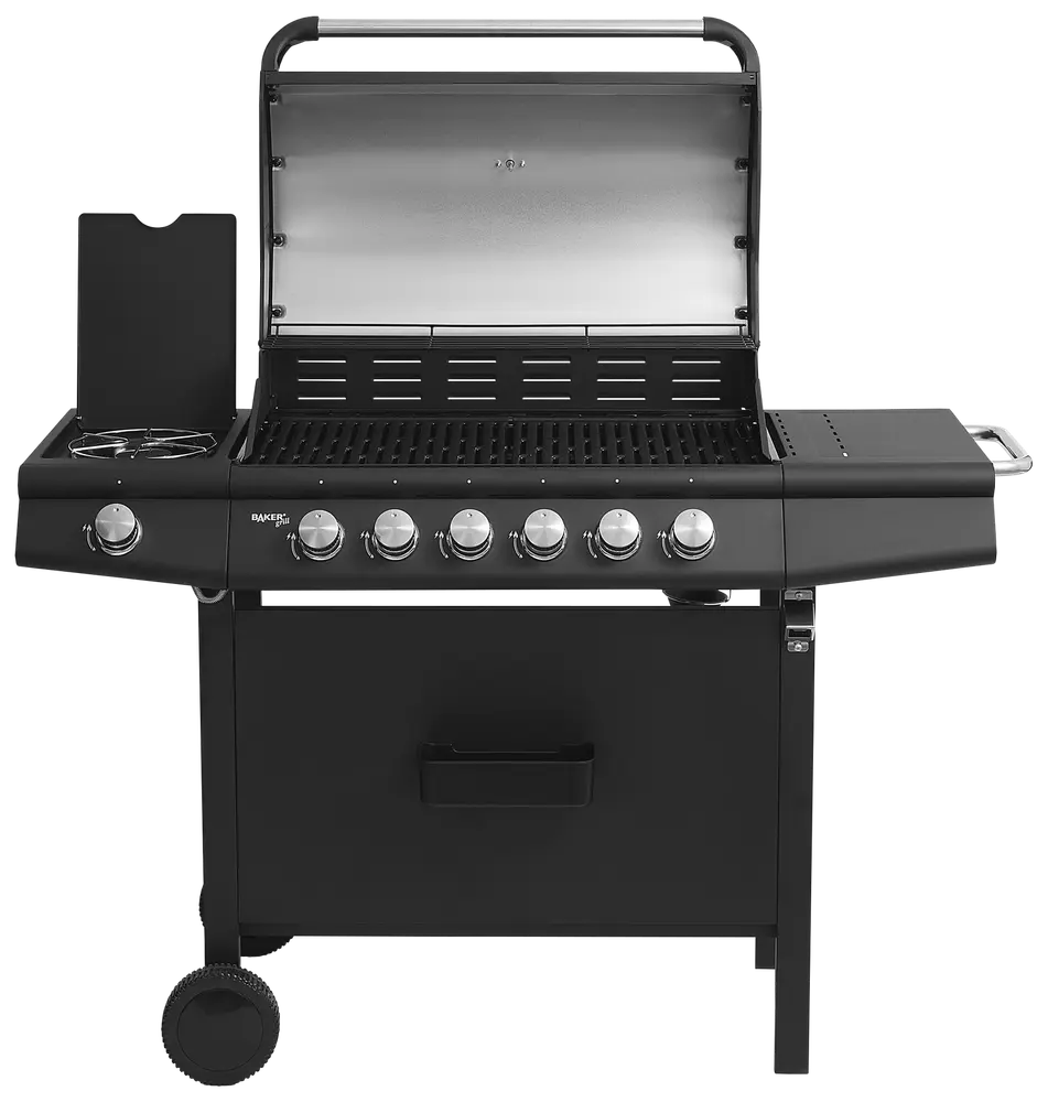 BAKERgrill Gasolgrill 6+1 brännare