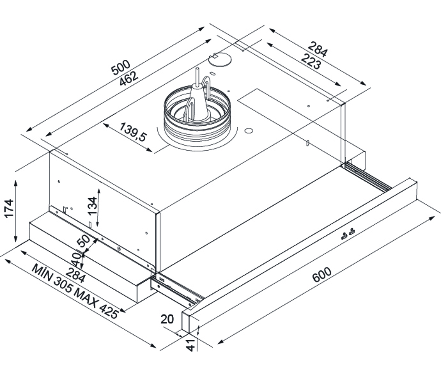 Silverline  SL 1151 CV Vit