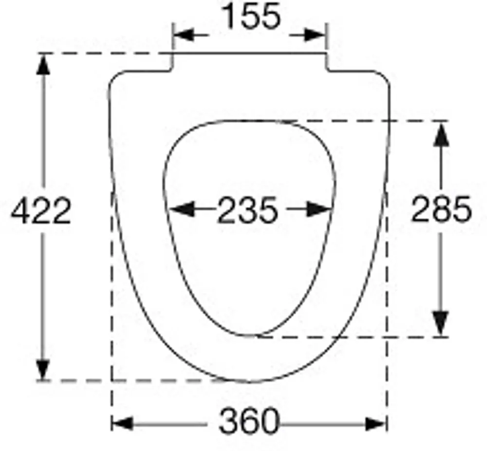Toalettsits saniscan cera vit