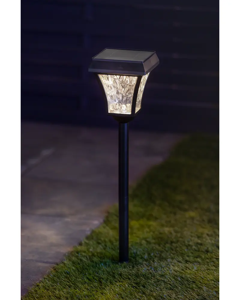 Solcellslampa på spett 57 cm