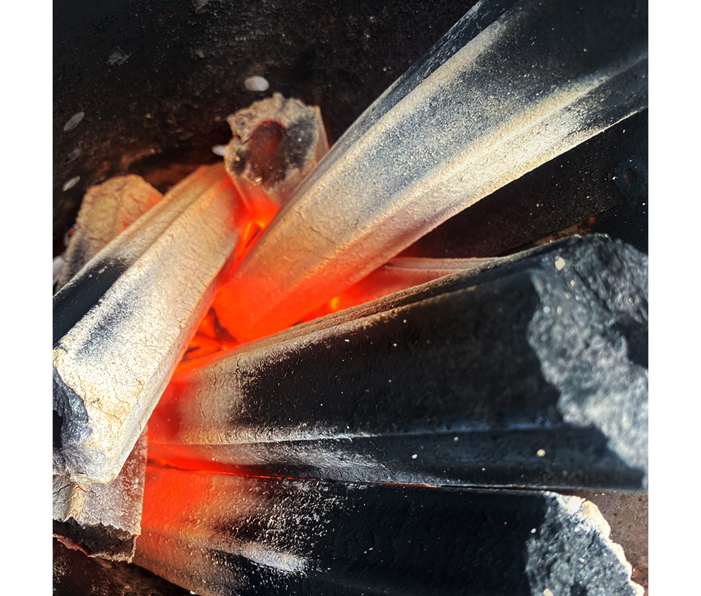 BBQ Flavour Briquettes Hexagon  Sawdust 10kg