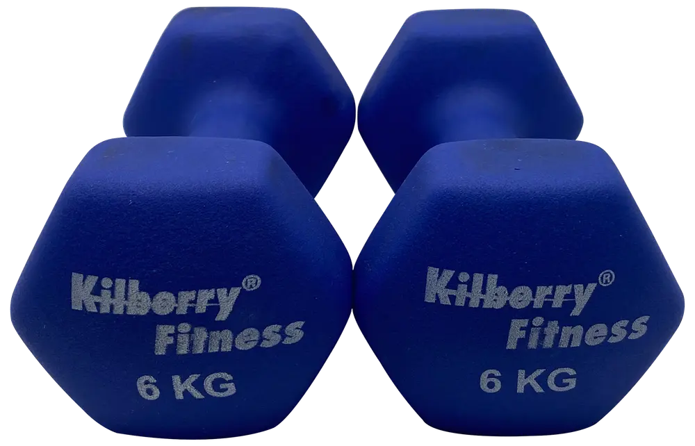Kilberry hantlar 6 kg 2-pack