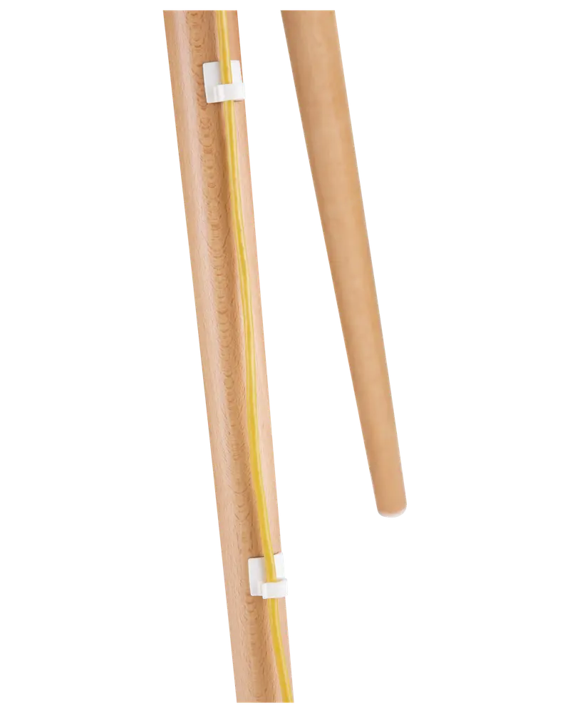 SINOX TV-stativ 50”-65” mörk trä/svart