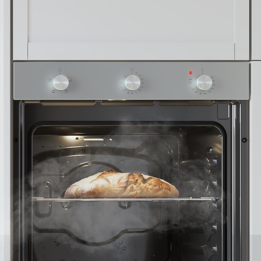 Cecotec Inbyggd ugn Bolero Hexa C136000 Mirror Time A. 2800 W, 77 L kapacitet, 4 funktioner, timer, Steam Assist, Steam EasyClean, kylfläkt, trippelglas, energiklass A