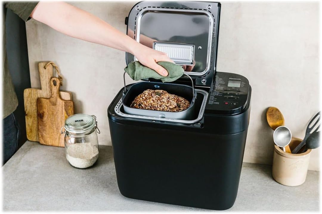 Panasonic SD-YR2550 Bakmaskin (31 program, 13 automatiska program, baka glutenfritt, jästfördelare), silver