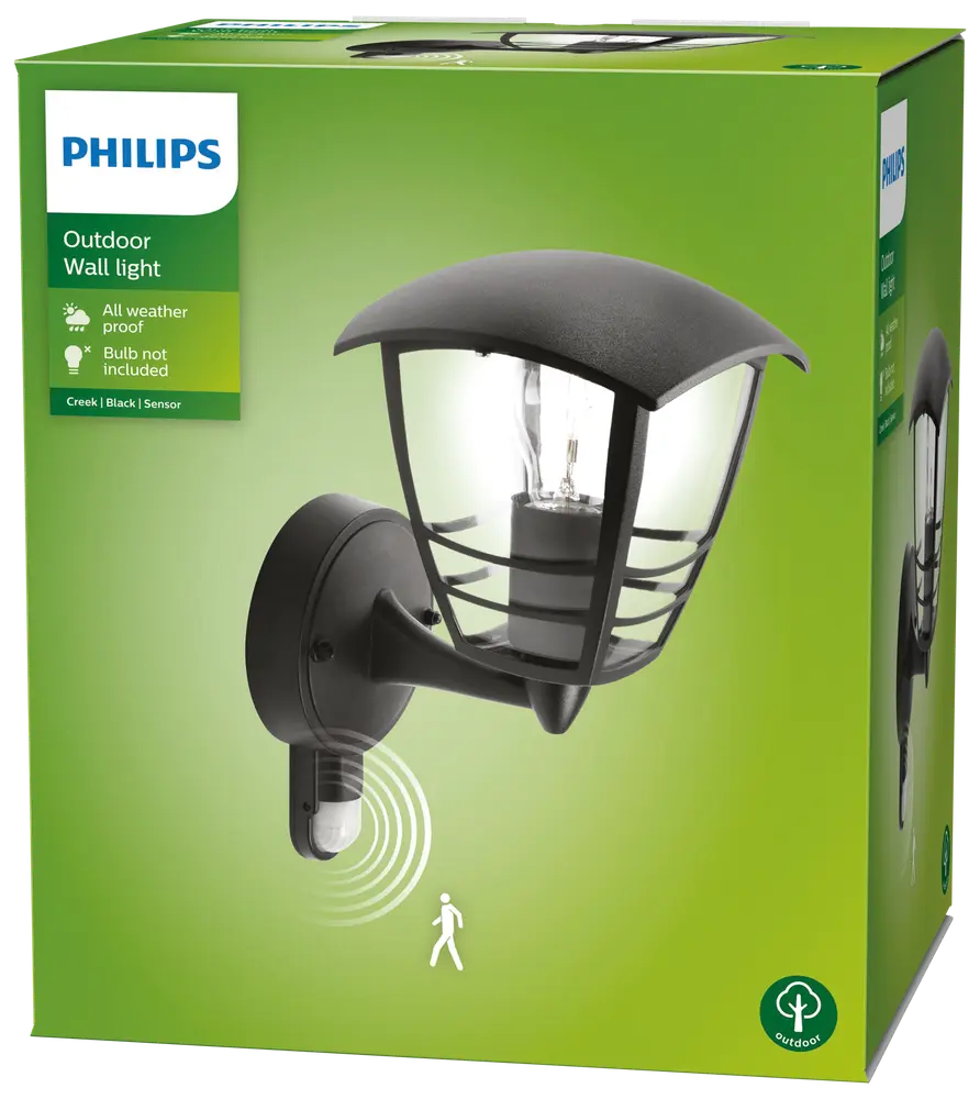 PHILIPS VÄGGLAMPA CREEK SENSOR