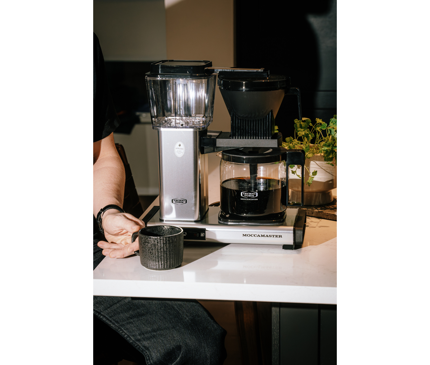 Moccamaster Optio Polished Silver