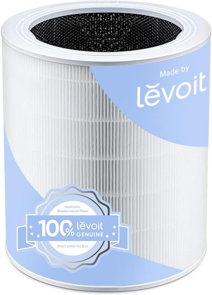 Levoit Core 600S LAP-C601S-WUS Luftrenare, Vit, ‎31.24 x 31.24 x 59.94 cm