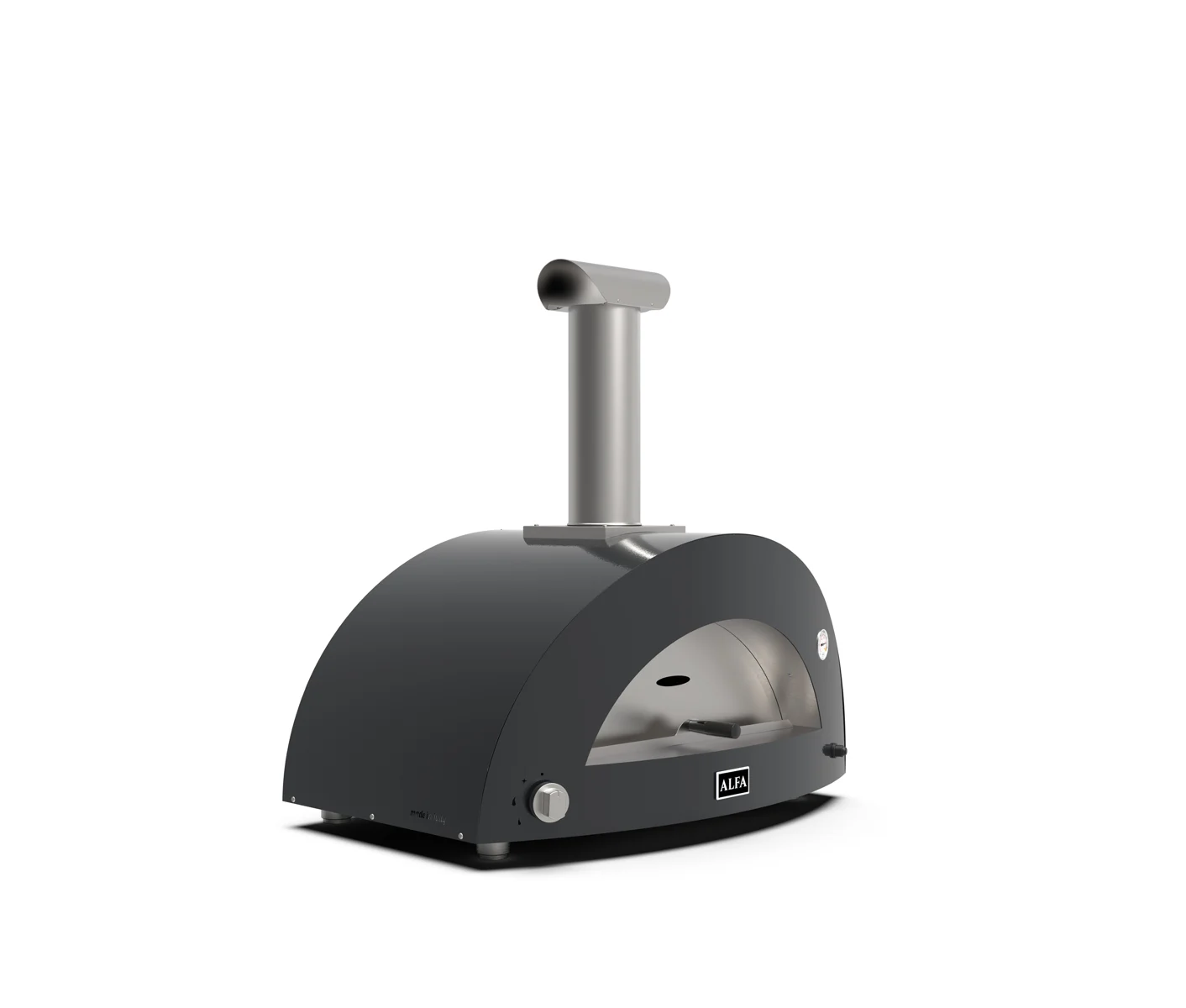 Alfa Forni MODERNO 3 Pizze Hybrid Grey