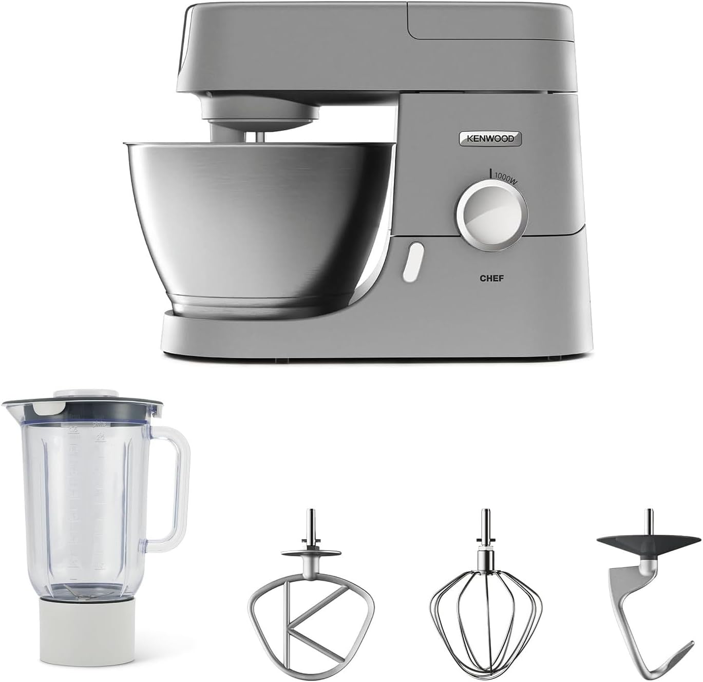 Kenwood KVC3110S Köksmaskin, 38x28,5x30,5 cm, Silver