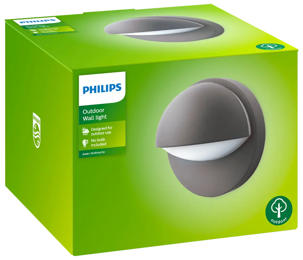 Philips vägglampa June