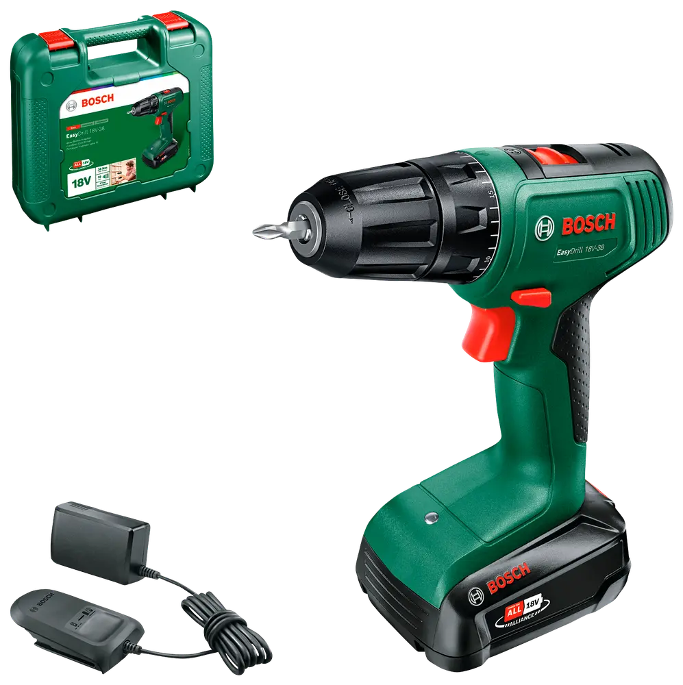 Bosch borr/skruvdragare 18V-38