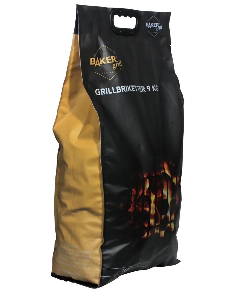 Bakergrill grillbriketter 9 kg