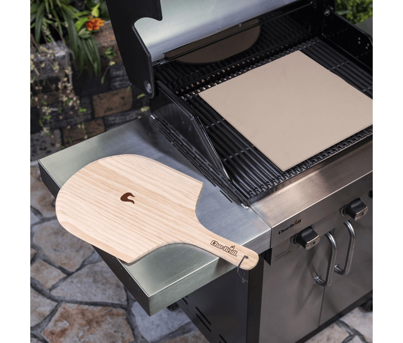 Char-Broil Rektangulärt pizzasten kit