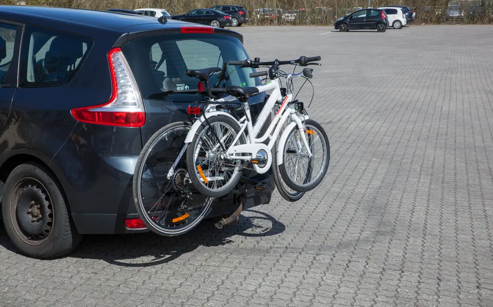 Cykelhållare saxmodell