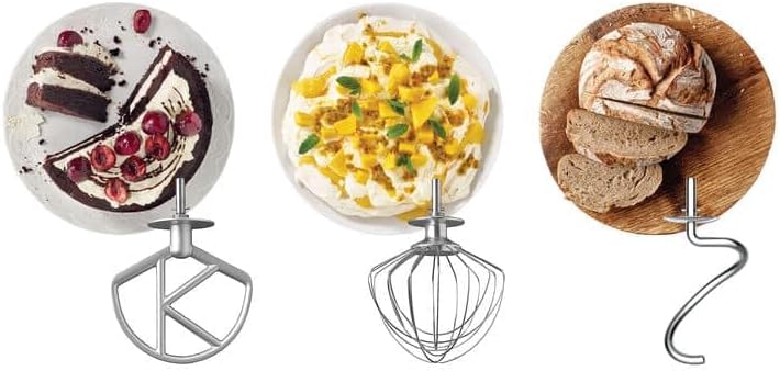 kenwood KMX750ARD Matberedare, Röd, Silver, 5 l