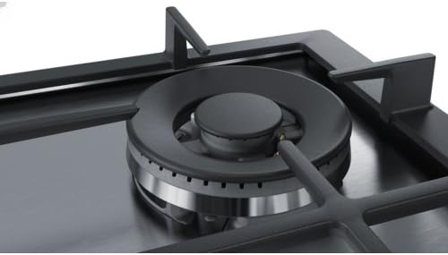 Bosch PKC845FP1D Series 6 Glass Ceramic Pouring (Autark), 80 cm Wide, Made in Germany, Frying Zone for Large Kitchen Utensils, PowerBoost Faster Cooking, DirectSelect Intuitive Operation