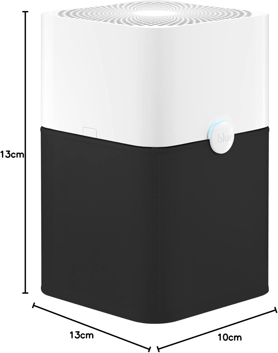 BLUEAIR tyst luftrenare för stora rum, upp till 206 m2 luftfiltrering per timme, HEPASilent luftrenare för allergiker som fångar upp virus och damm - Blue Pure 3450i Max