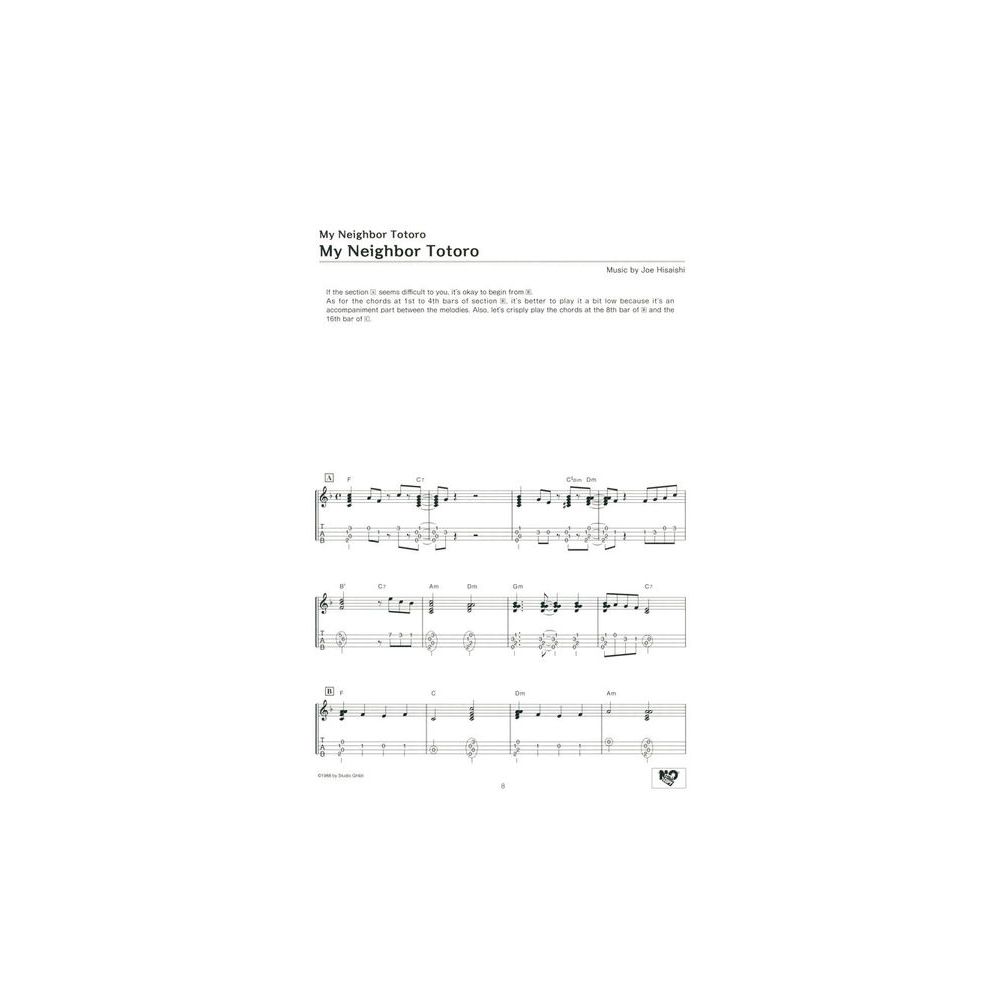 Yamaha Music Entertainment  Studio Ghibli Songs Ukulele 1 – Thomann Ireland