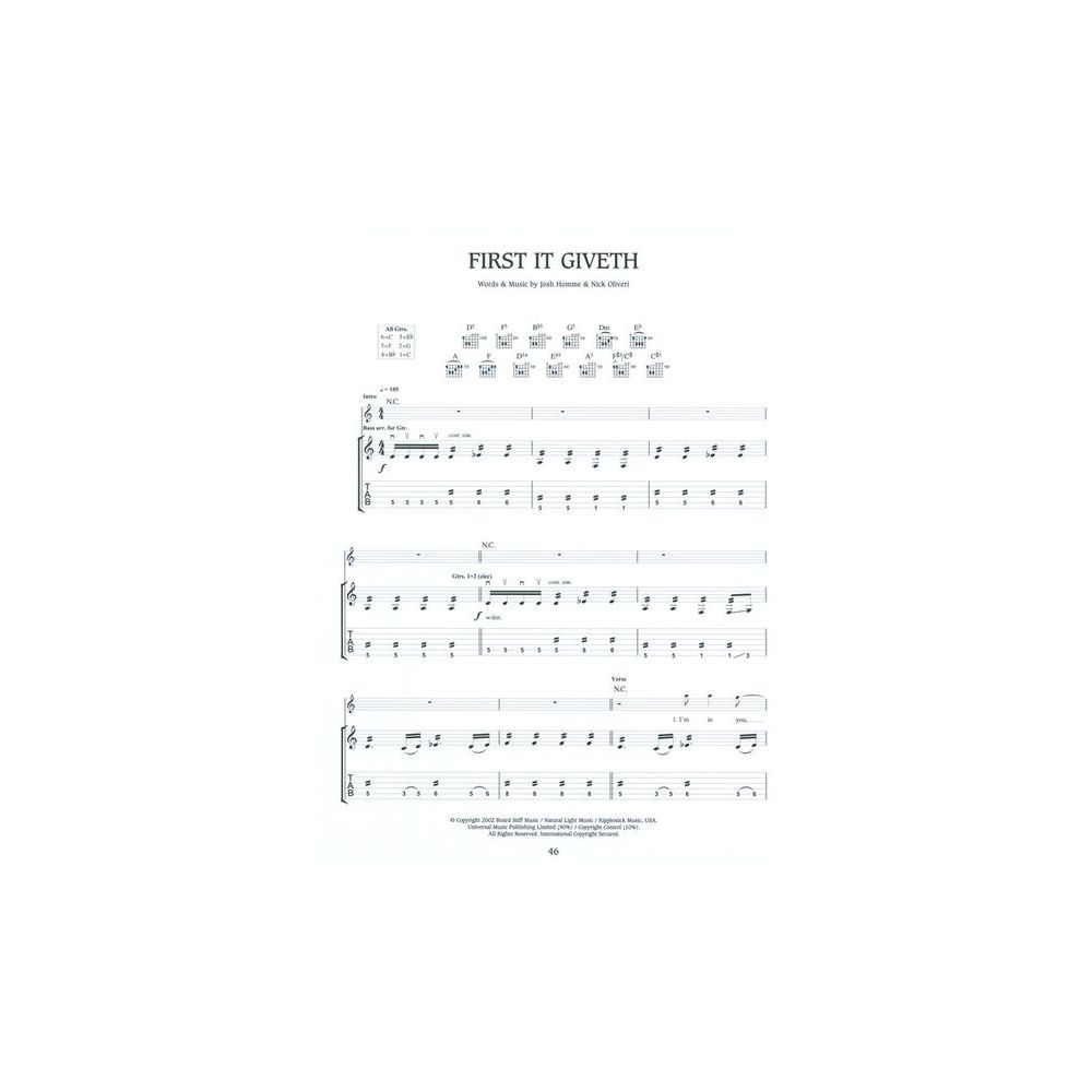 Wise Publications Queens Of The Stone Age Deaf – Thomann Ireland