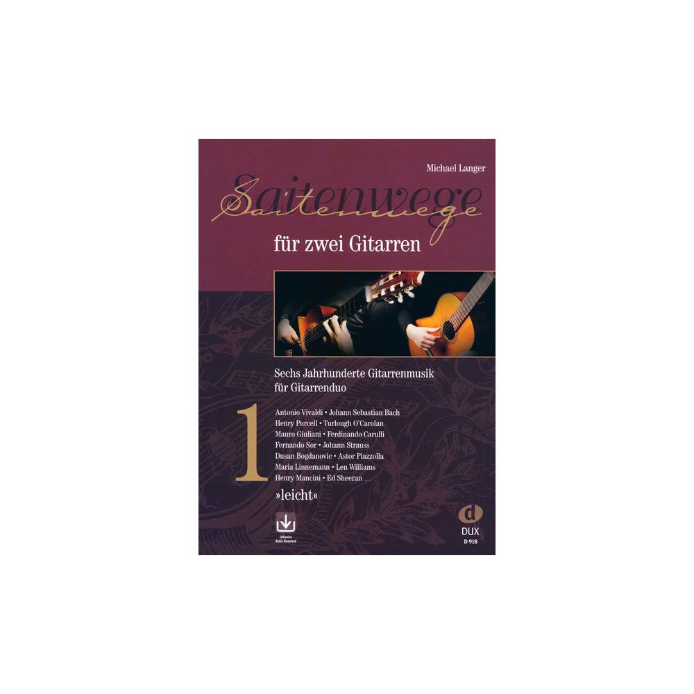 Edition Dux Saitenwege für zwei Gitarren 1 – Thomann Ireland