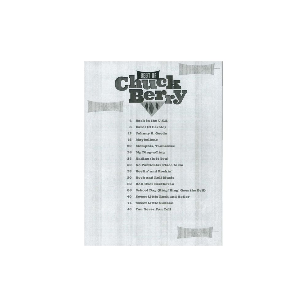 Hal Leonard Best Of Chuck Berry – Thomann Ireland
