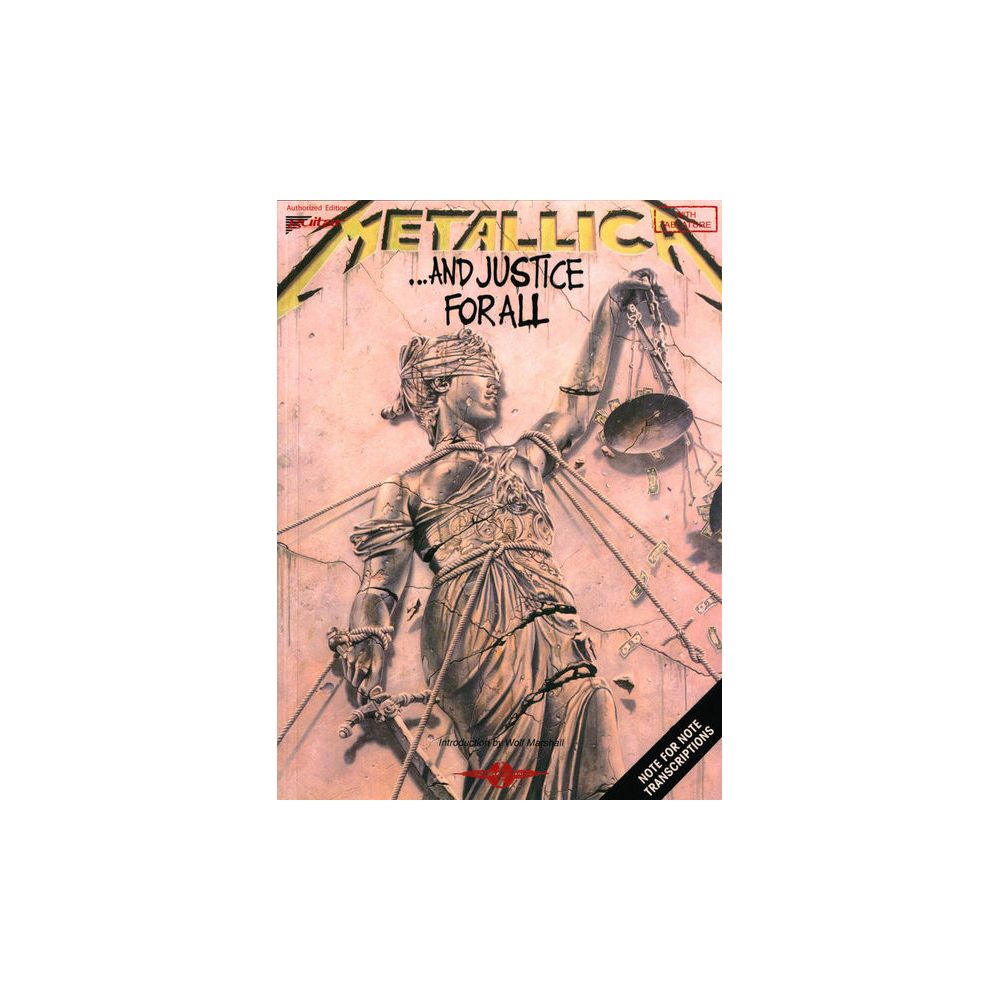 Cherry Lane Music Company Metallica And Justice For All – Thomann Ireland