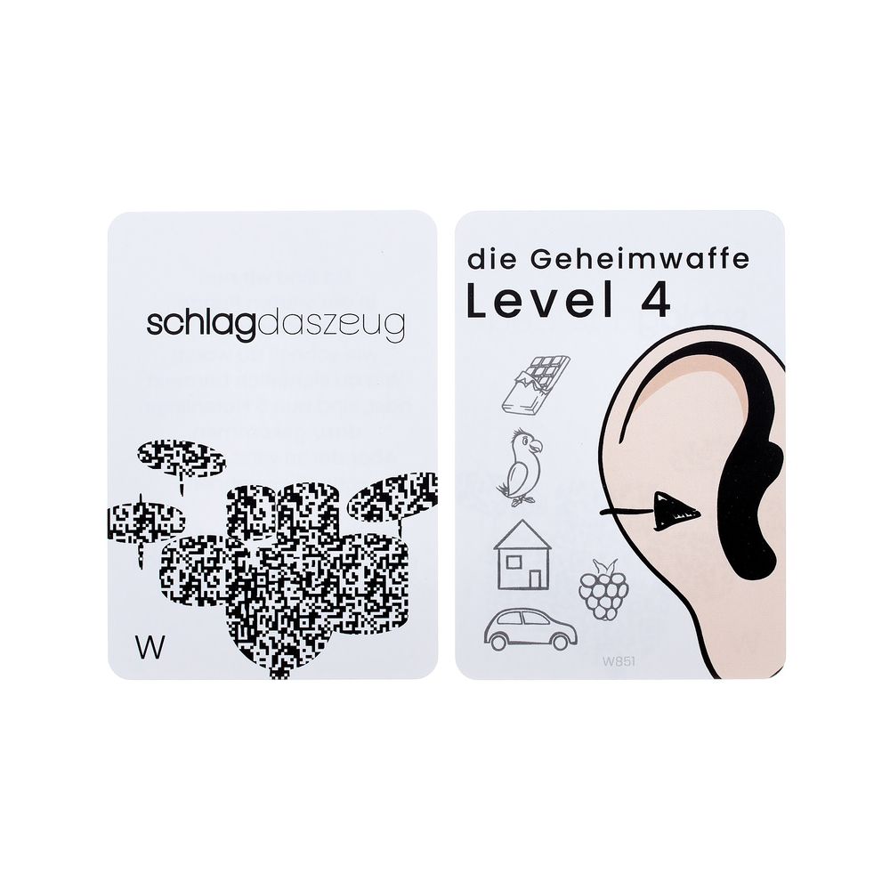 Schlag das Zeug Spielkarten