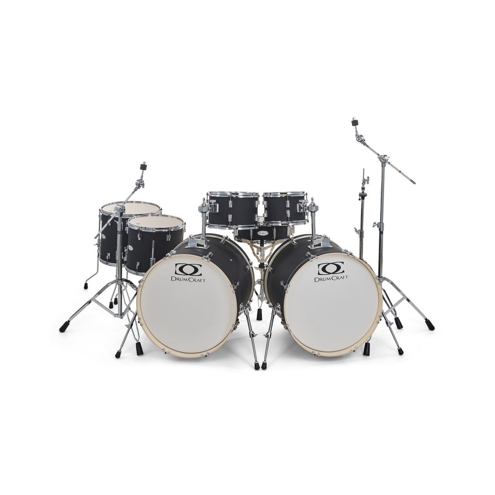 DrumCraft Series 3 Double Bass Set Black – Thomann Ireland