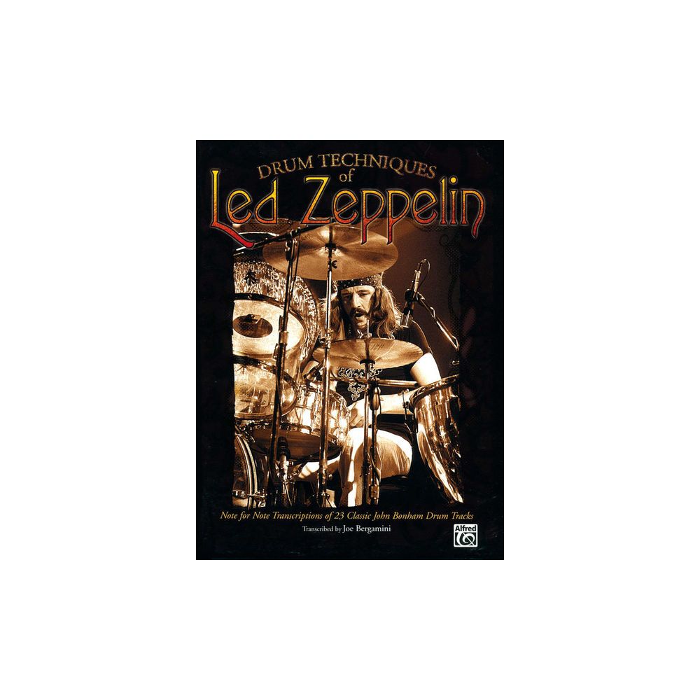 Alfred Music Publishing Drum Techniques Led Zeppelin – Thomann Ireland