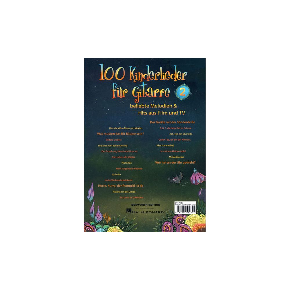 Bosworth 100 Kinderlieder Gitarre 2 – Thomann Ireland